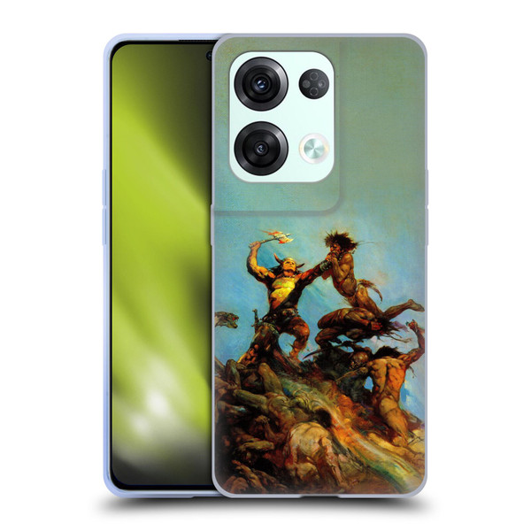 Frank Frazetta Fantasy Indomitable Soft Gel Case for OPPO Reno8 Pro