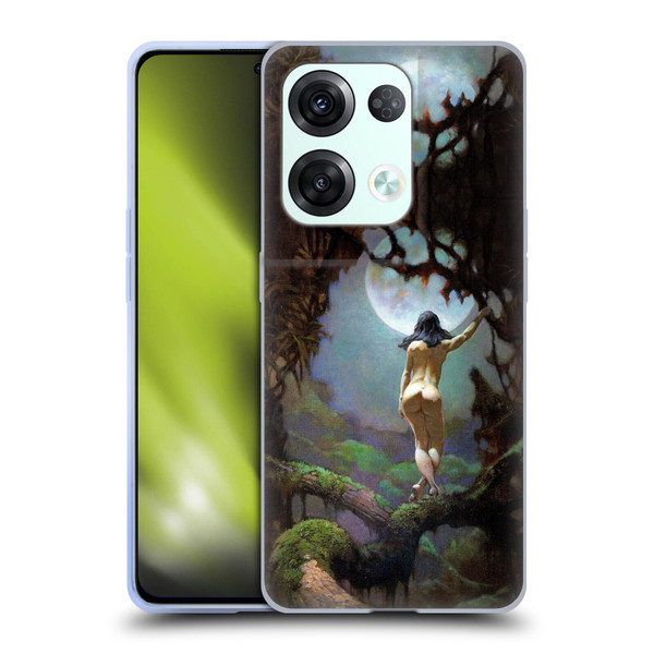 Frank Frazetta Fantasy Moons Rapture Soft Gel Case for OPPO Reno8 Pro