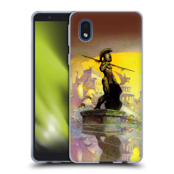 Frank Frazetta Fantasy Atlantis Soft Gel Case for Samsung Galaxy A01 Core (2020)