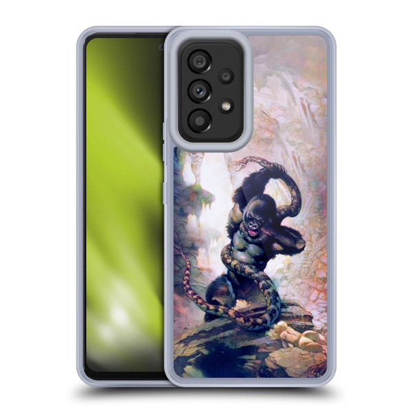 Frank Frazetta Fantasy Gorilla With Snake Soft Gel Case for Samsung Galaxy A53 5G (2022)