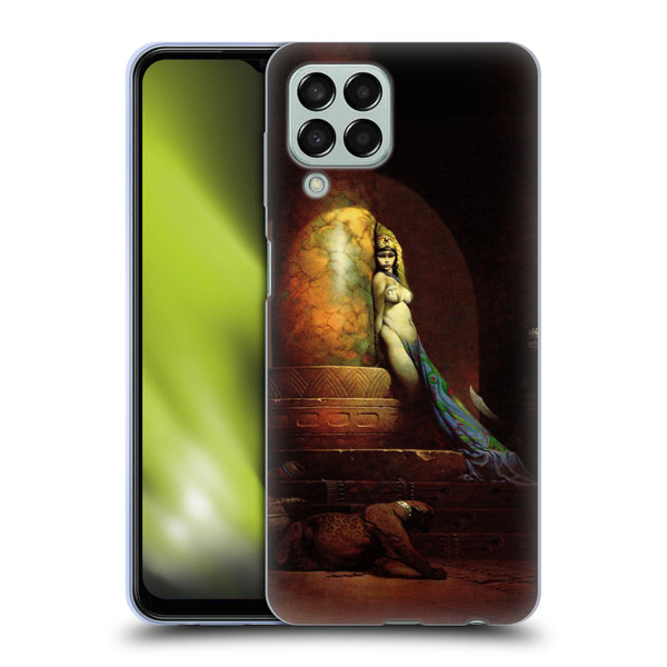 Frank Frazetta Fantasy Egyptian Queen Soft Gel Case for Samsung Galaxy M33 (2022)
