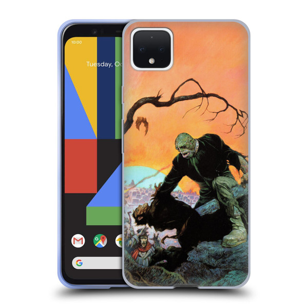 Frank Frazetta Medieval Fantasy Zombie Soft Gel Case for Google Pixel 4 XL