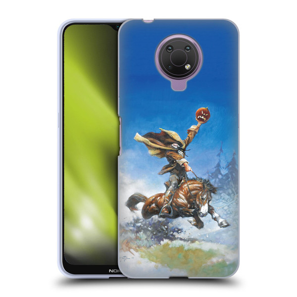 Frank Frazetta Medieval Fantasy Headless Horseman Soft Gel Case for Nokia G10