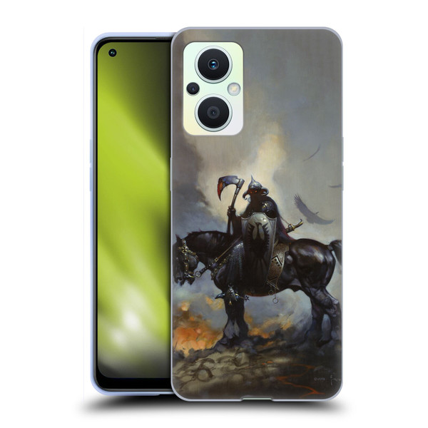 Frank Frazetta Medieval Fantasy Death Dealer Soft Gel Case for OPPO Reno8 Lite