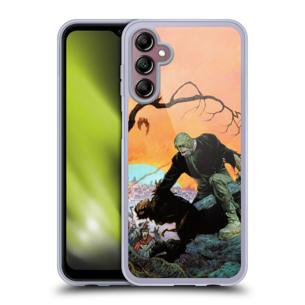 Frank Frazetta Medieval Fantasy Zombie Soft Gel Case for Samsung Galaxy A14 5G