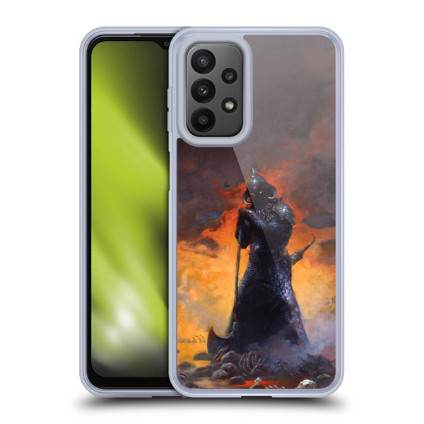 Frank Frazetta Medieval Fantasy Death Dealer 3 Soft Gel Case for Samsung Galaxy A23 / 5G (2022)