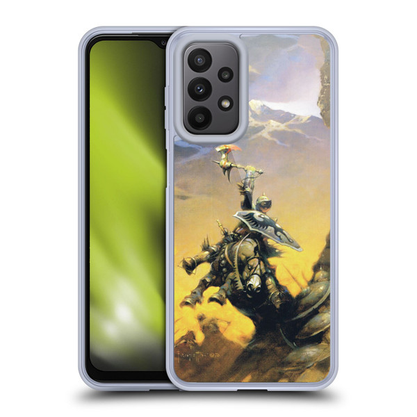 Frank Frazetta Medieval Fantasy Eternal Champion Soft Gel Case for Samsung Galaxy A23 / 5G (2022)