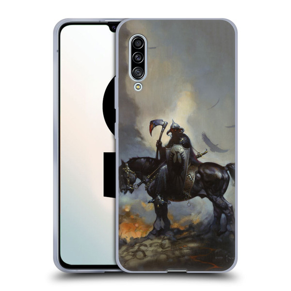 Frank Frazetta Medieval Fantasy Death Dealer Soft Gel Case for Samsung Galaxy A90 5G (2019)