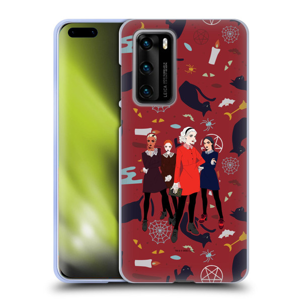 Chilling Adventures of Sabrina Graphics Witch Posey Soft Gel Case for Huawei P40 5G