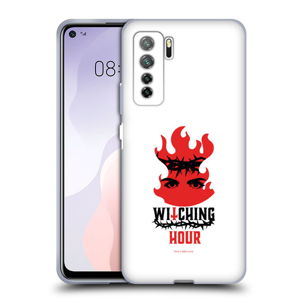 Chilling Adventures of Sabrina Graphics Witching Hour Soft Gel Case for Huawei Nova 7 SE/P40 Lite 5G