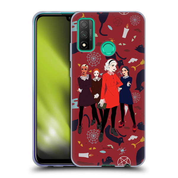 Chilling Adventures of Sabrina Graphics Witch Posey Soft Gel Case for Huawei P Smart (2020)