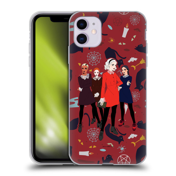 Chilling Adventures of Sabrina Graphics Witch Posey Soft Gel Case for Apple iPhone 11