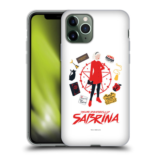 Chilling Adventures of Sabrina Graphics Essentials Soft Gel Case for Apple iPhone 11 Pro