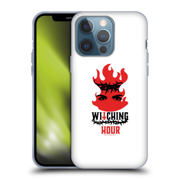 Chilling Adventures of Sabrina Graphics Witching Hour Soft Gel Case for Apple iPhone 13 Pro