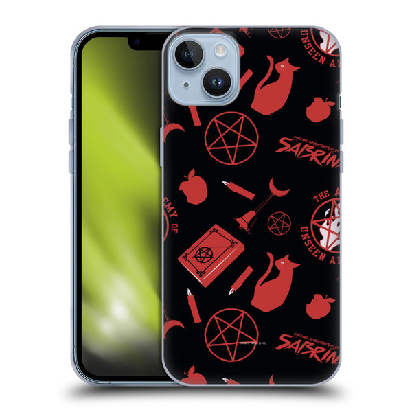 Chilling Adventures of Sabrina Graphics Black Magic Soft Gel Case for Apple iPhone 14 Plus