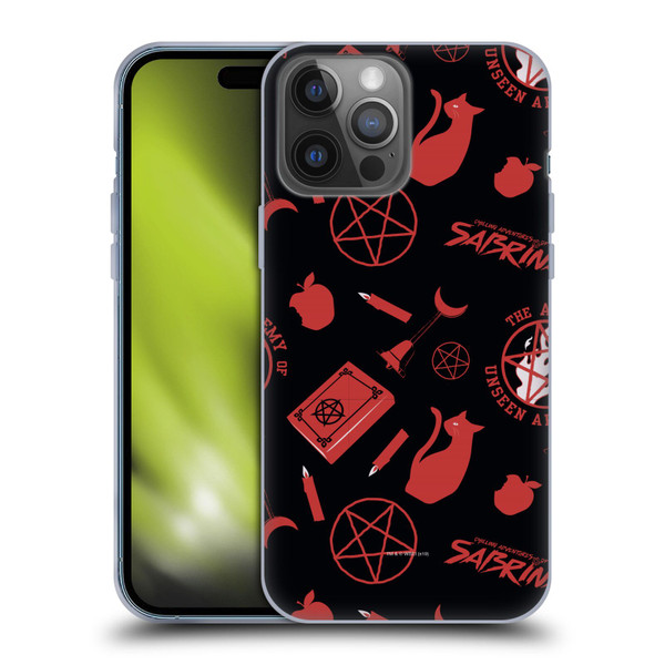 Chilling Adventures of Sabrina Graphics Black Magic Soft Gel Case for Apple iPhone 14 Pro Max