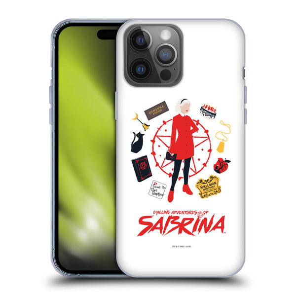 Chilling Adventures of Sabrina Graphics Essentials Soft Gel Case for Apple iPhone 14 Pro Max