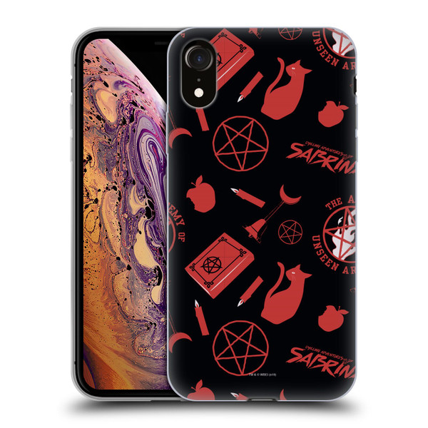 Chilling Adventures of Sabrina Graphics Black Magic Soft Gel Case for Apple iPhone XR