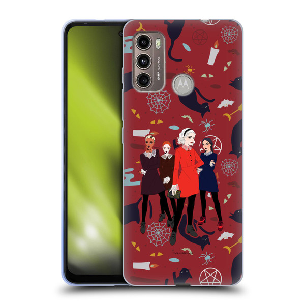 Chilling Adventures of Sabrina Graphics Witch Posey Soft Gel Case for Motorola Moto G60 / Moto G40 Fusion
