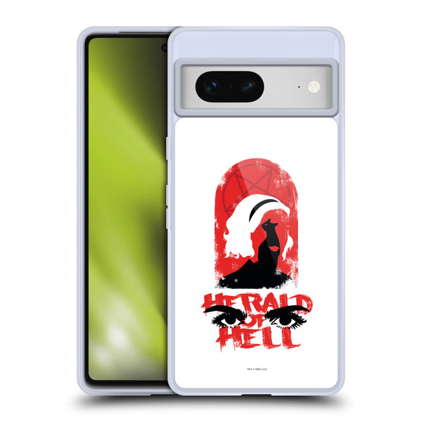 Chilling Adventures of Sabrina Graphics Herald Of Hell Soft Gel Case for Google Pixel 7