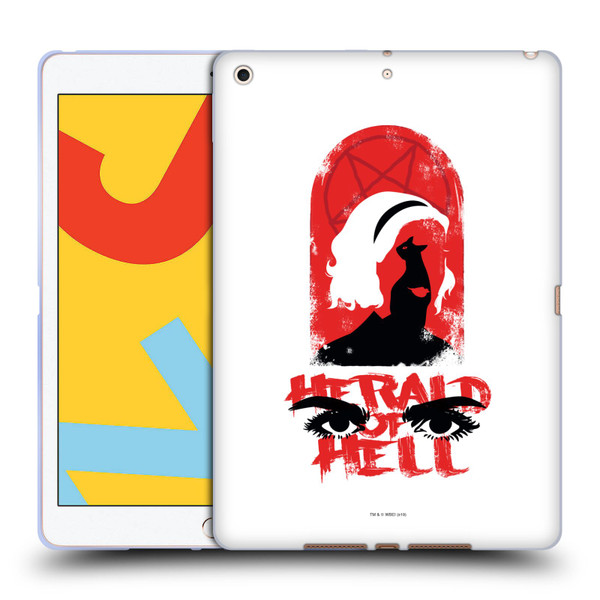 Chilling Adventures of Sabrina Graphics Herald Of Hell Soft Gel Case for Apple iPad 10.2 2019/2020/2021