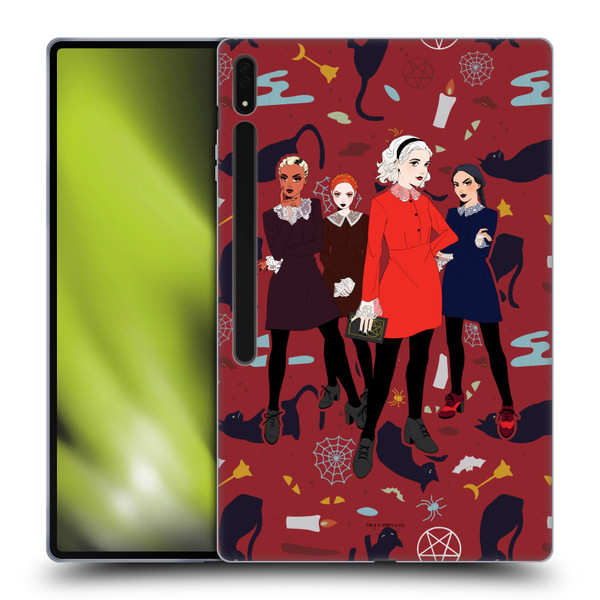 Chilling Adventures of Sabrina Graphics Witch Posey Soft Gel Case for Samsung Galaxy Tab S8 Ultra