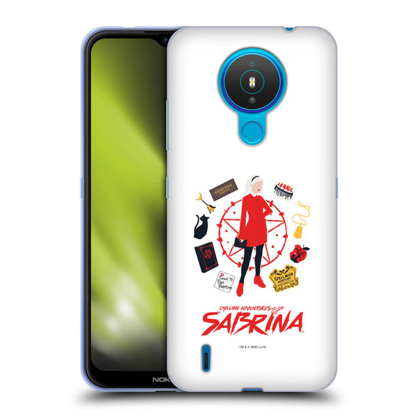 Chilling Adventures of Sabrina Graphics Essentials Soft Gel Case for Nokia 1.4