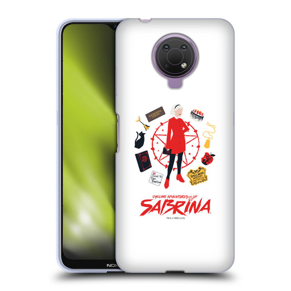 Chilling Adventures of Sabrina Graphics Essentials Soft Gel Case for Nokia G10