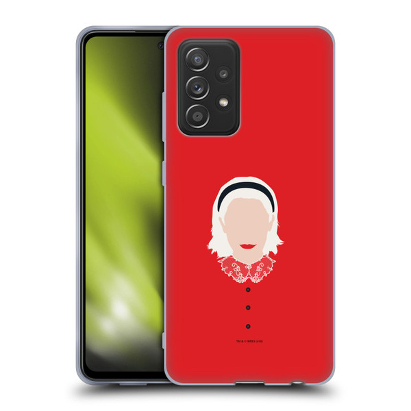 Chilling Adventures of Sabrina Graphics Red Sabrina Soft Gel Case for Samsung Galaxy A52 / A52s / 5G (2021)