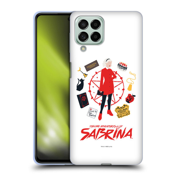 Chilling Adventures of Sabrina Graphics Essentials Soft Gel Case for Samsung Galaxy M53 (2022)