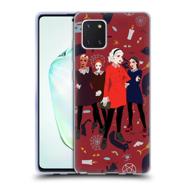 Chilling Adventures of Sabrina Graphics Witch Posey Soft Gel Case for Samsung Galaxy Note10 Lite