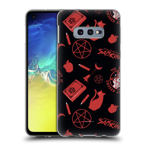 Chilling Adventures of Sabrina Graphics Black Magic Soft Gel Case for Samsung Galaxy S10e