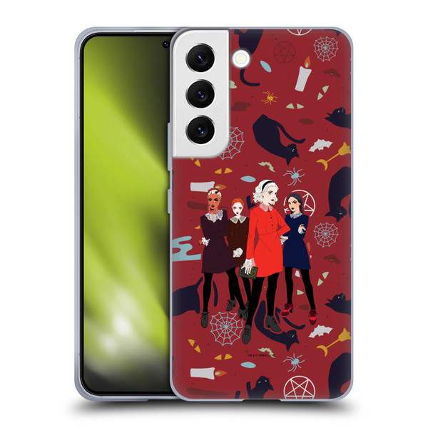 Chilling Adventures of Sabrina Graphics Witch Posey Soft Gel Case for Samsung Galaxy S22 5G