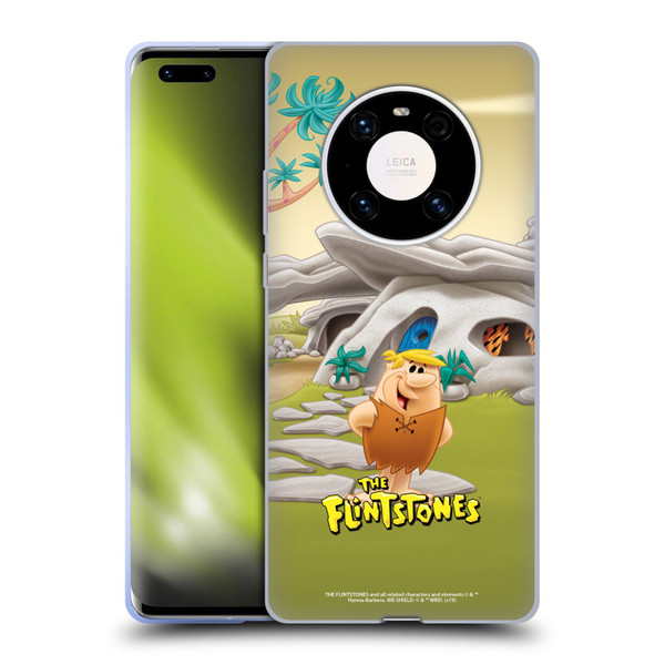 The Flintstones Characters Barney Rubble Soft Gel Case for Huawei Mate 40 Pro 5G