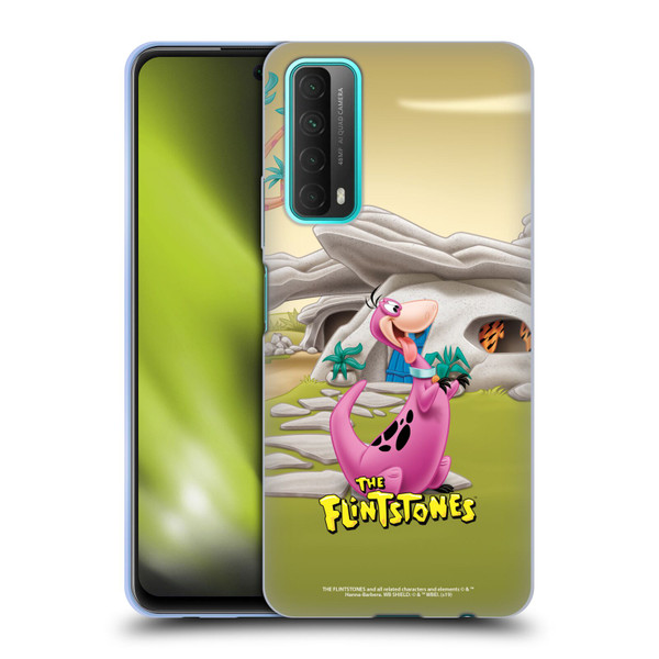 The Flintstones Characters Dino Soft Gel Case for Huawei P Smart (2021)