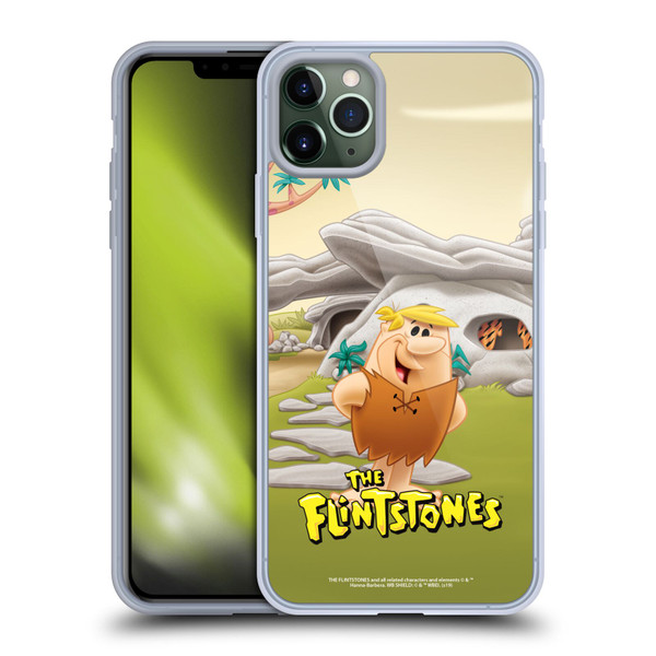 The Flintstones Characters Barney Rubble Soft Gel Case for Apple iPhone 11 Pro Max