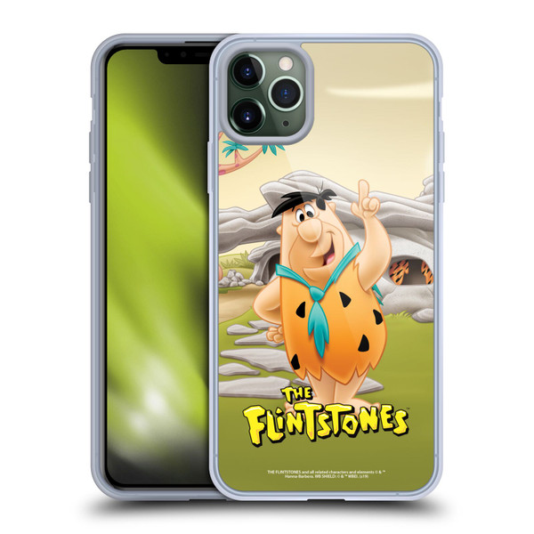The Flintstones Characters Fred Flintstones Soft Gel Case for Apple iPhone 11 Pro Max