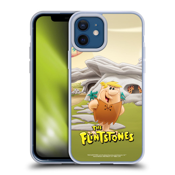 The Flintstones Characters Barney Rubble Soft Gel Case for Apple iPhone 12 / iPhone 12 Pro