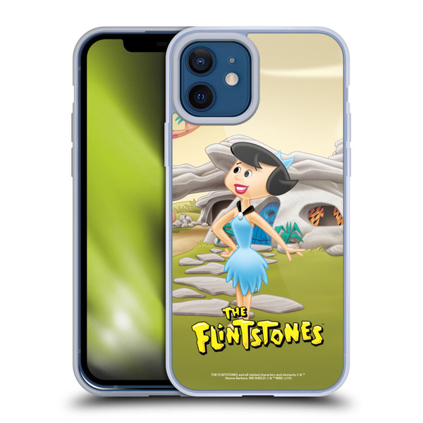 The Flintstones Characters Betty Rubble Soft Gel Case for Apple iPhone 12 / iPhone 12 Pro