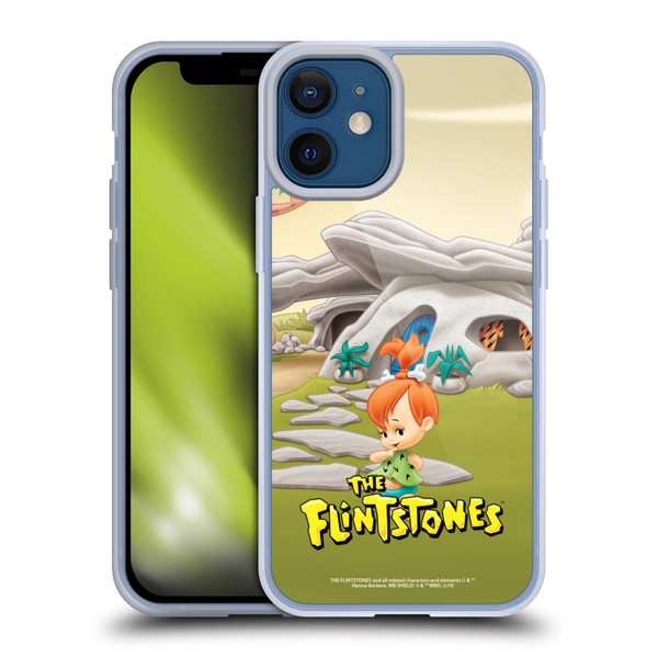 The Flintstones Characters Pebbles Flintstones Soft Gel Case for Apple iPhone 12 Mini