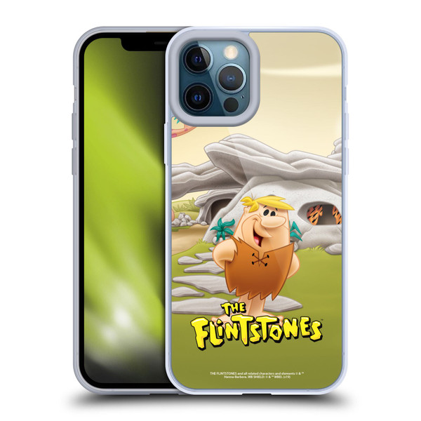 The Flintstones Characters Barney Rubble Soft Gel Case for Apple iPhone 12 Pro Max