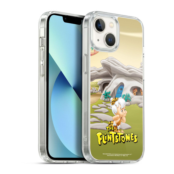 The Flintstones Characters Bambam Rubble Soft Gel Case for Apple iPhone 13