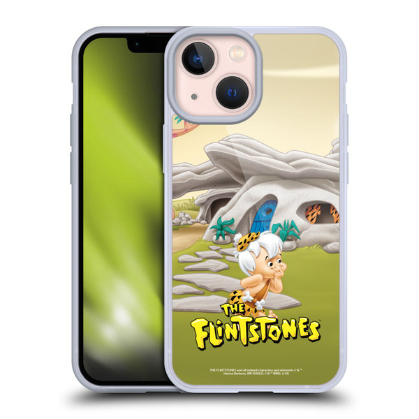 The Flintstones Characters Bambam Rubble Soft Gel Case for Apple iPhone 13 Mini