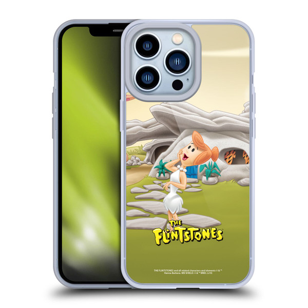 The Flintstones Characters Wilma Flintstones Soft Gel Case for Apple iPhone 13 Pro