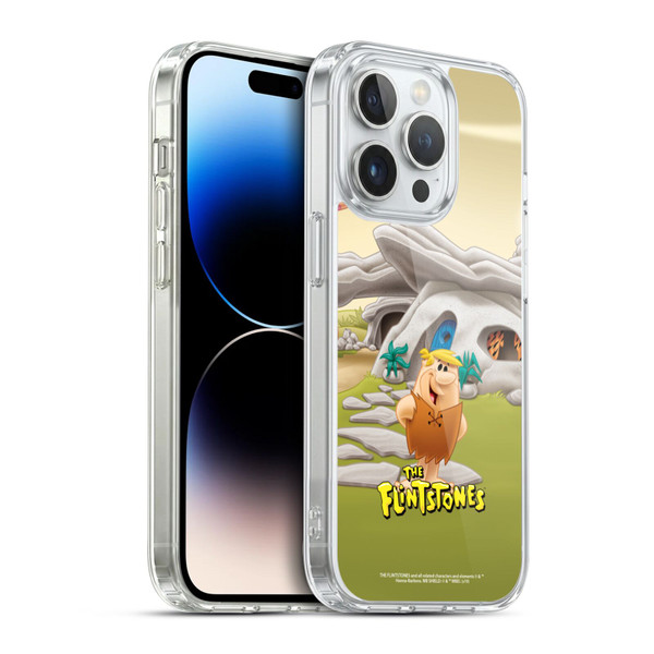 The Flintstones Characters Barney Rubble Soft Gel Case for Apple iPhone 14 Pro & MagSafe