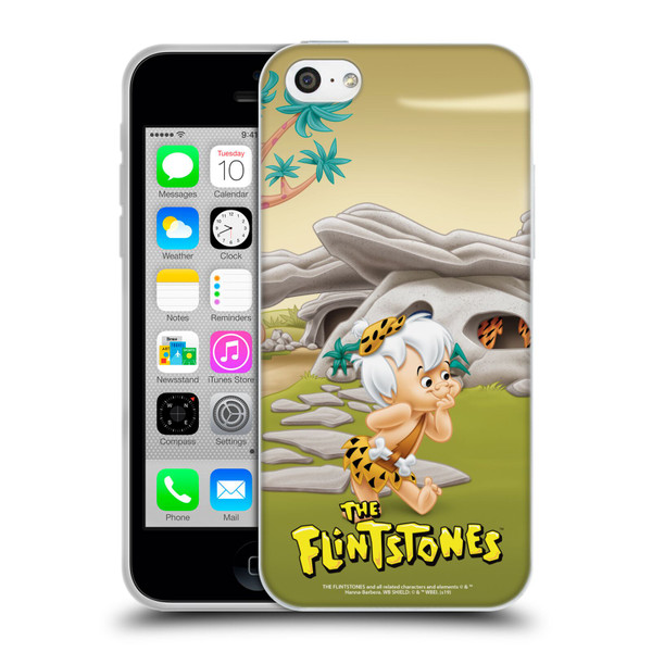 The Flintstones Characters Bambam Rubble Soft Gel Case for Apple iPhone 5c