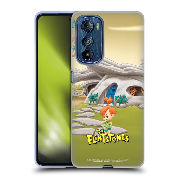 The Flintstones Characters Pebbles Flintstones Soft Gel Case for Motorola Edge 30