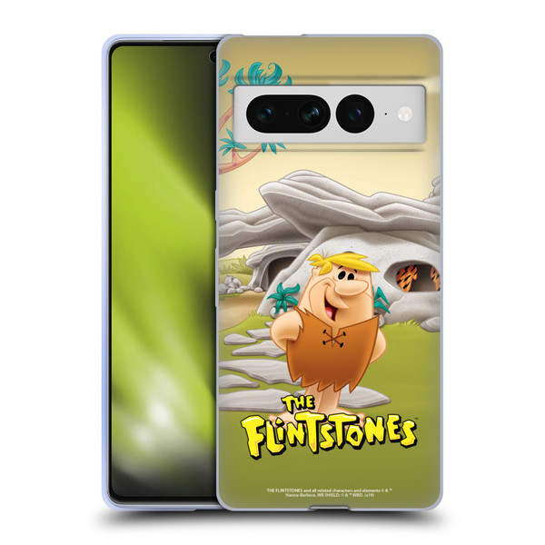 The Flintstones Characters Barney Rubble Soft Gel Case for Google Pixel 7 Pro