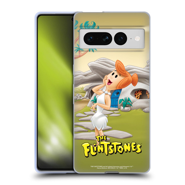 The Flintstones Characters Wilma Flintstones Soft Gel Case for Google Pixel 7 Pro