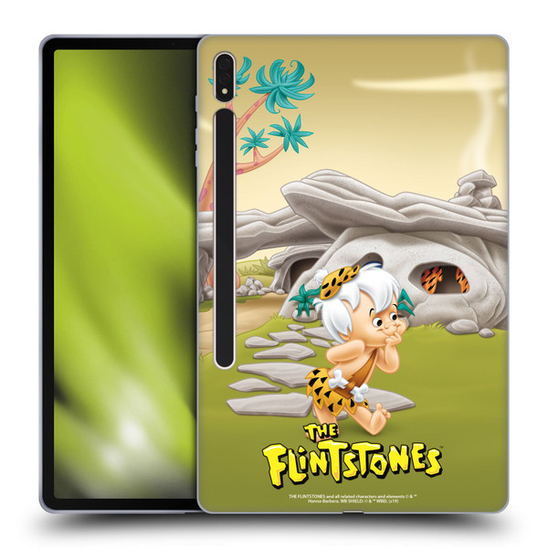 The Flintstones Characters Bambam Rubble Soft Gel Case for Samsung Galaxy Tab S8 Plus